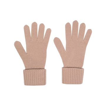 ribbed knit gloves