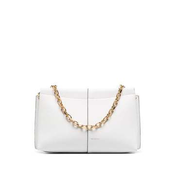 leather chain shoulder bag