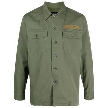 Monty embroidered overshirt