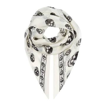 Chiffon Skull Scarf