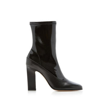 Lesly Multi-Tonal Leather Ankle Boots
