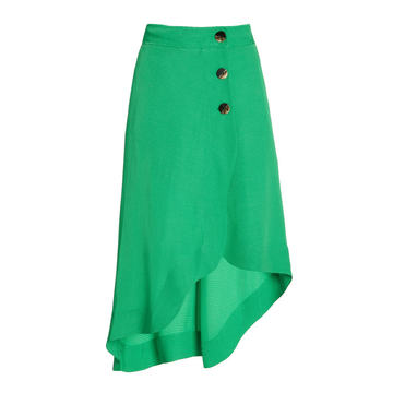 Asymmetric Ripstop Skirt