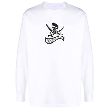 logo-print long-sleeve sweatshirt