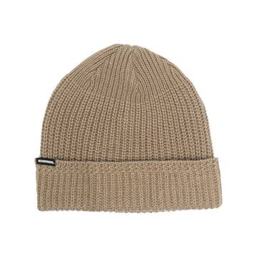 ribbed knit beanie