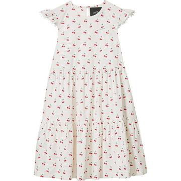 cherry print dress