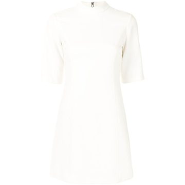 Coley mock-neck mini dress