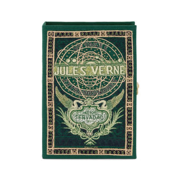 Jules Verne's Voyages Customizable Book Clutch