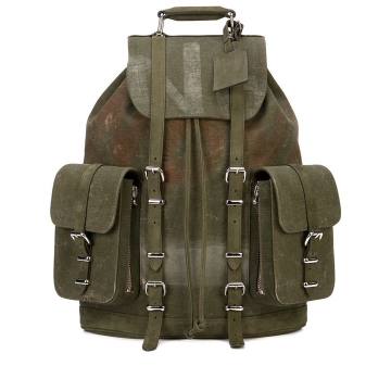 distressed back pack