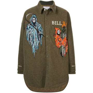 Bill刺绣衬衫