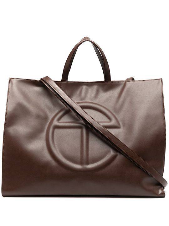 logo-embossed tote bag展示图