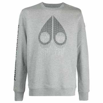 logo-print cotton sweatshirt