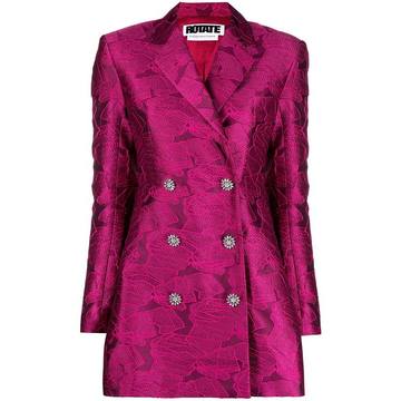 flared blazer dress