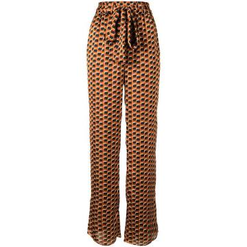 Tanner graphic print trousers