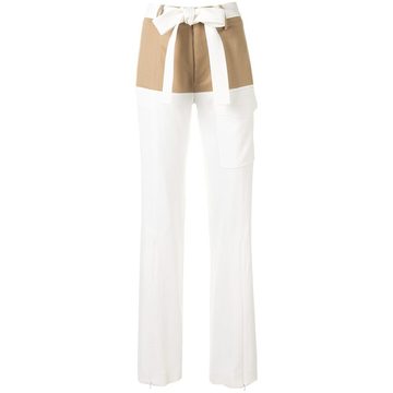 Ossun belted trousers