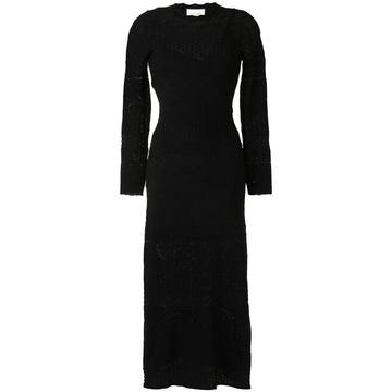 Volta lace midi dress