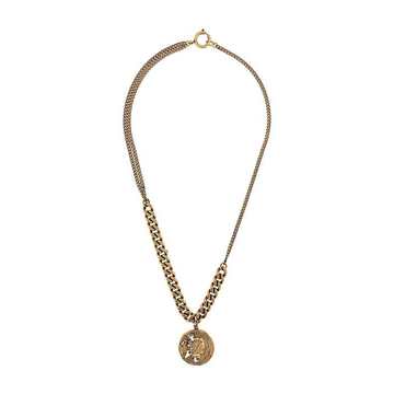 vintage coin pendant necklace