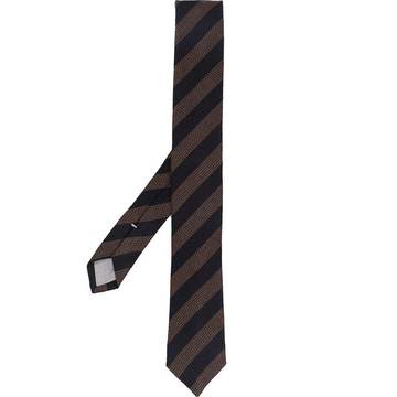 striped knitted tie