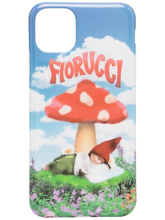 Mushroom print iPhone 11 Pro Max case展示图