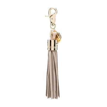 tassel charm keyring