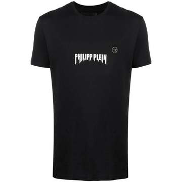 logo print T-shirt