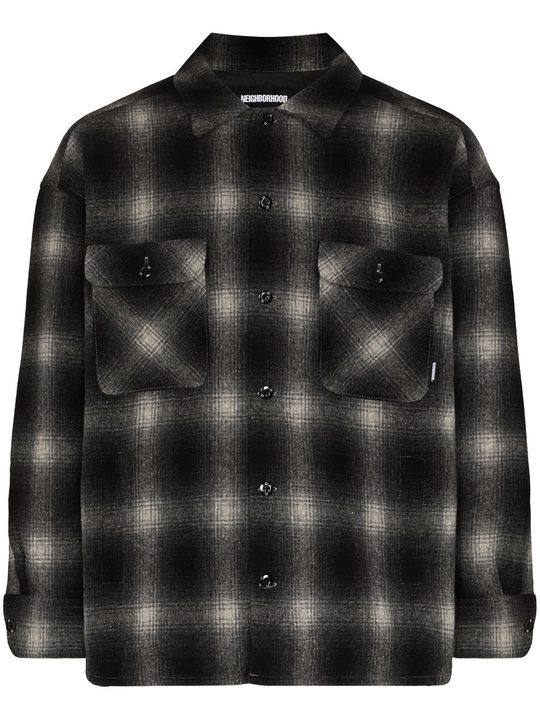 brushed plaid shirt展示图