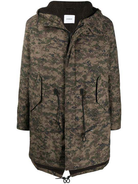pixel camouflage coat展示图