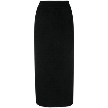 FF-print pencil skirt