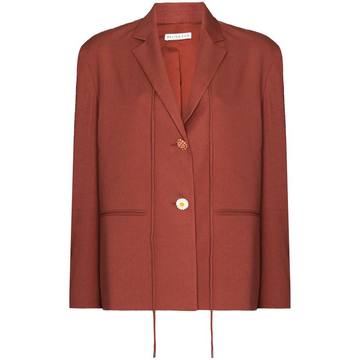 Ashley oversized single-breasted blazer