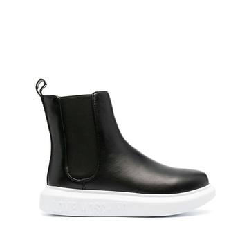 leather Chelsea boots