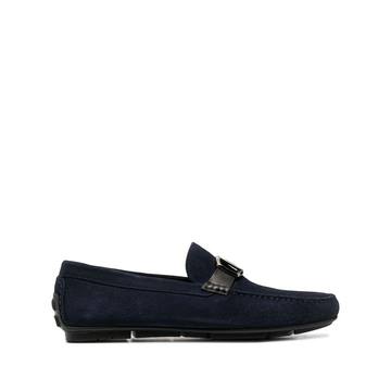 RC monogram plaque loafers