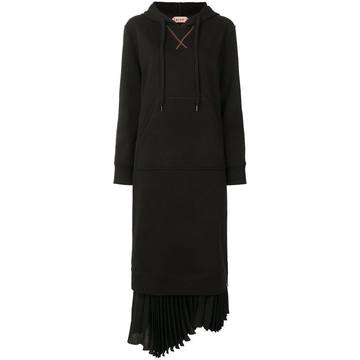 long hooded dress