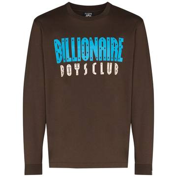 Straight Logo Long Sleeve T-Shirt