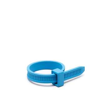 NEW ZIP TIE RING BLUE