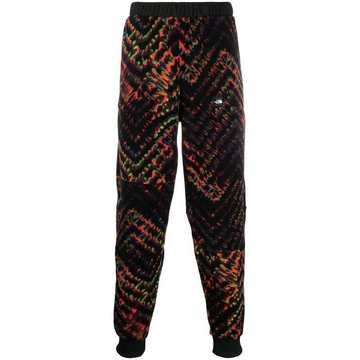 Fleeski shibori print track pants