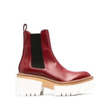 Emilie platform Chelsea boots