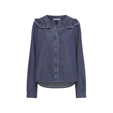 Romance Denim Blouse