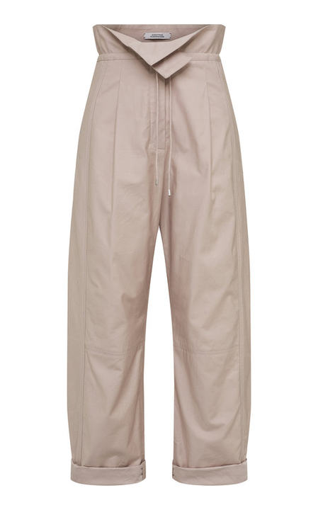 Sporty Power Gabardine Wide-Leg Pants展示图