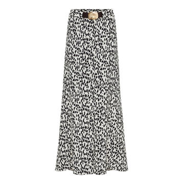 Wild Moment Printed Silk Skirt