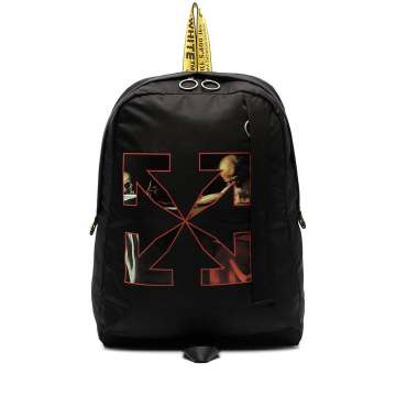 Caravaggio arrow logo backpack