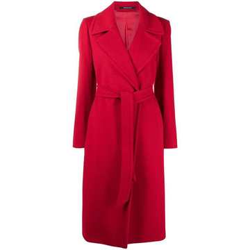 long sleeve belted coat