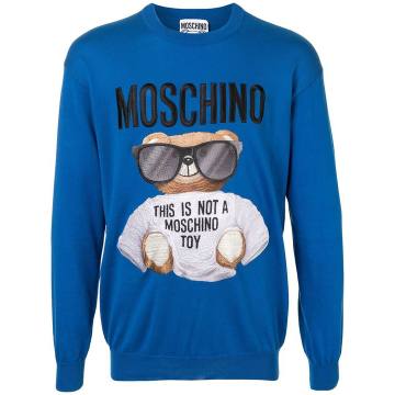 This Not A Moschino Toy 贴花卫衣
