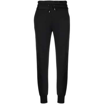 x Audrey Tritto high-waisted trackpants