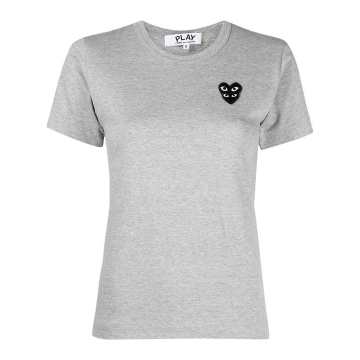 logo-embroidered short-sleeved t-shirt