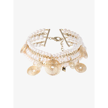 Armonia pearl twisted chain choker