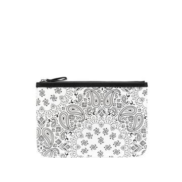 paisley-print purse