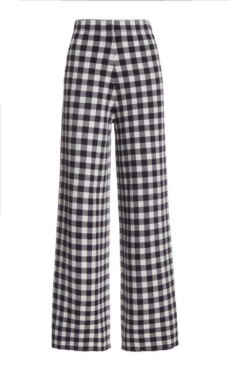 Avalanche Gingham Jacquard Pants展示图