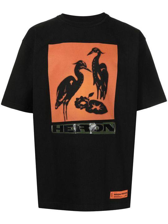 SS TEE ES OS HERON NIGHTSHIFT BLACK ORAN展示图