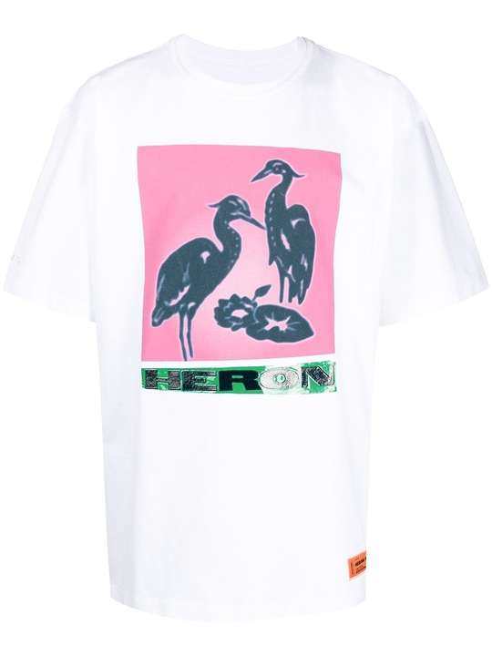 SS TEE ES OS HERON NIGHTSHIFT WHITE PINK展示图