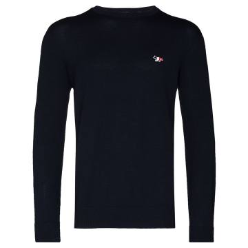 Wool logo sweater
