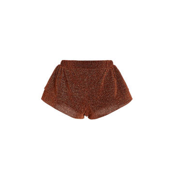 Lumi��re Metallic Mini Shorts